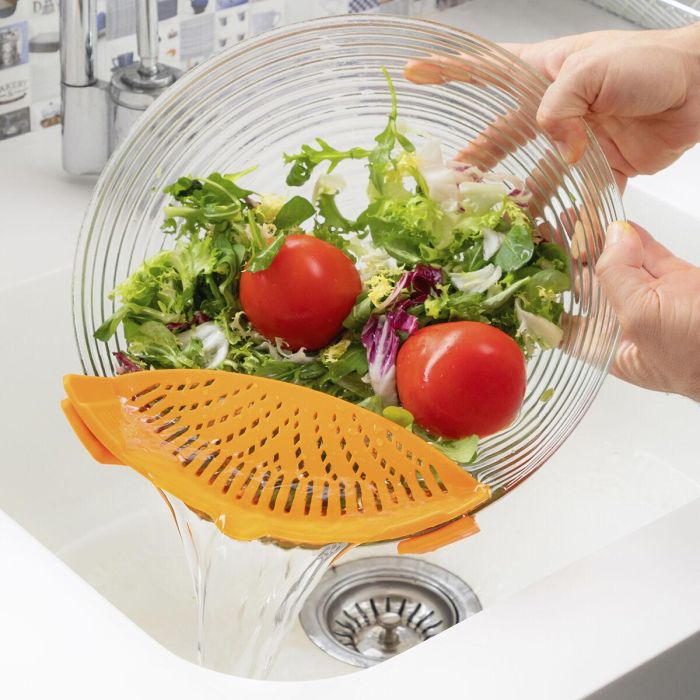 Escurridor de Silicona Pastrainer InnovaGoods 8 Escurridor de Silicona Pastrainer InnovaGoods 8