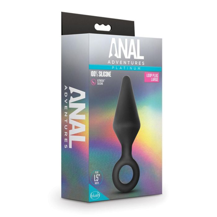 Plug Anal Blush Adventures Negro (8,2 cm) 2 Plug Anal Blush Adventures Negro (8,2 cm) 2