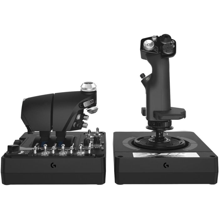 Logitech X56 H.O.T.A.S. Joystick y Throttle con Cable para PC 1 Logitech X56 H.O.T.A.S. Joystick y Throttle con Cable para PC 1
