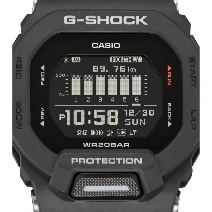 Reloj Hombre Casio G-Shock G-SQUAD STEP TRACKER BLUETOOTH® Negro (Ø 40 mm) (Ø 46 mm) 1