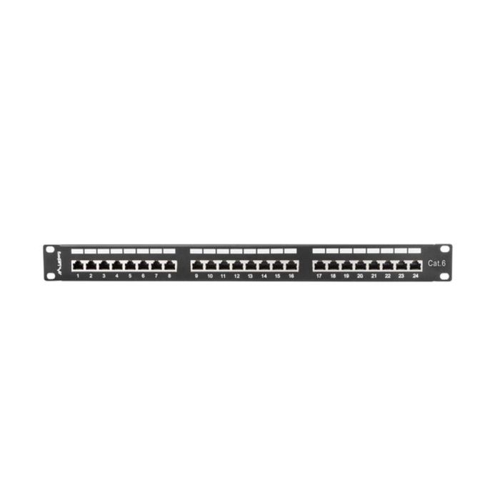 Patch Panel 24 Puertos UTP Categoría 6 Lanberg PPS6-1024-B 13