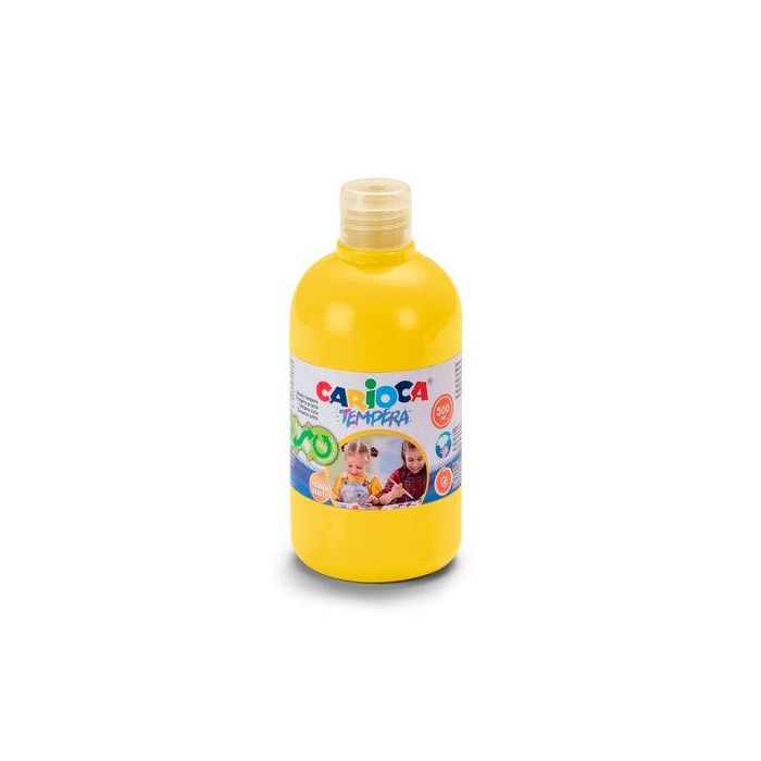 Tempera Carioca Liquida 500 Ml (Botella) Amarillo