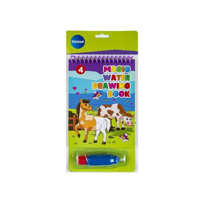 Juego Centrum Cuaderno Magic Aqua Paint Numeros A