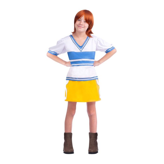 Disfraz nami peluca, camiseta y falda talla 10-12 y 4 Disfraz nami peluca, camiseta y falda talla 10-12 y 4