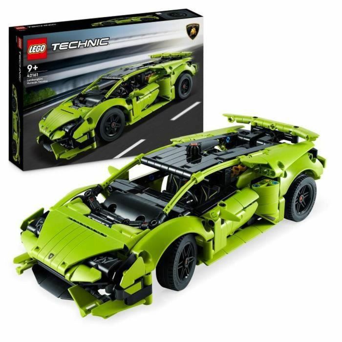 LEGO 42161 Lamborghini Huracán Tecnica Technic, réplica detallada de superdeportivo con motor V10, puertas abatibles, dirección. Edad +9 años LEGO 42161 Lamborghini Huracán Tecnica Technic, réplica detallada de superdeportivo con motor V10, puertas abatibles, dirección. Edad +9 años