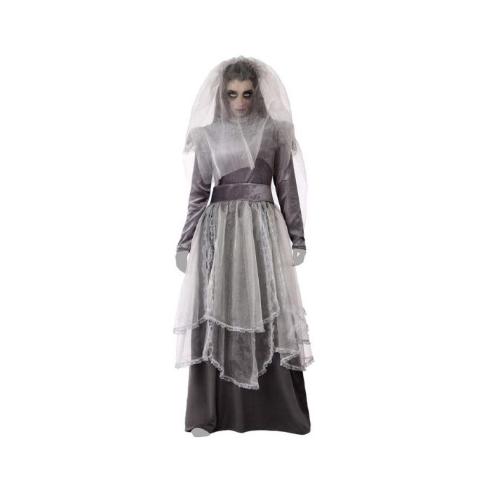 Disfraz para Adultos Gris Zombies (3 Piezas) XL 4 Disfraz para Adultos Gris Zombies (3 Piezas) XL 4