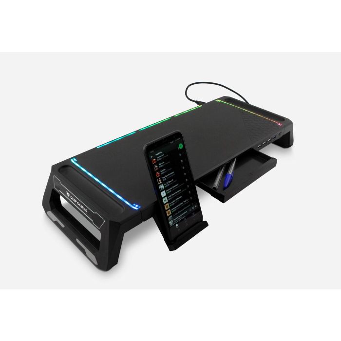 DEEP GAMING STAND PARA MONITOR + HUB 4 DEEP GAMING STAND PARA MONITOR + HUB 4