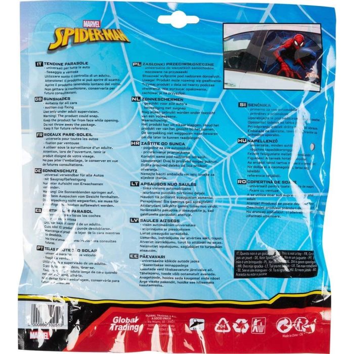 Par De Cortinas Laterales Trapecio Spiderman 65x38 cm 2 Pz CZ10251 7 Par De Cortinas Laterales Trapecio Spiderman 65x38 cm 2 Pz CZ10251 7