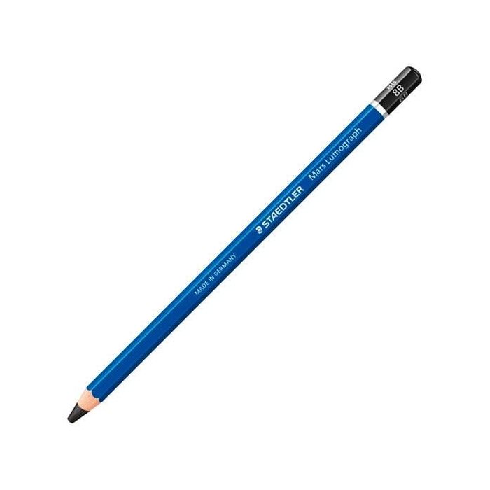 Staedtler Lápiz De Grafito Mars Lumograph 100 8B Caja 12 Ud Staedtler Lápiz De Grafito Mars Lumograph 100 8B Caja 12 Ud