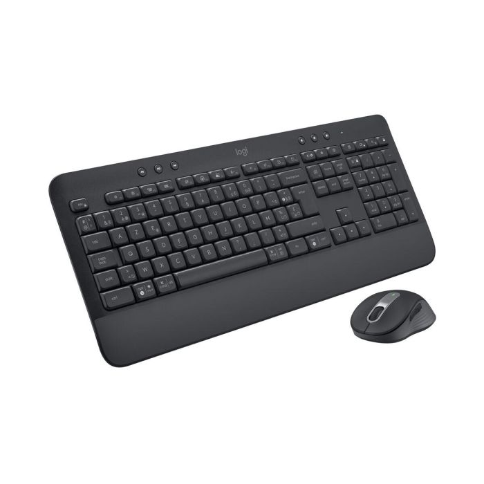 Teclado y Ratón Inalámbrico Logitech 920-011001 Negro Azerty Francés