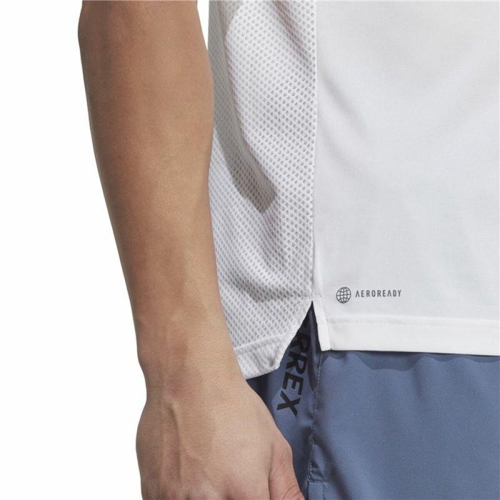 Camiseta de Manga Corta Hombre Adidas Agr Shirt Blanco 2 Camiseta de Manga Corta Hombre Adidas Agr Shirt Blanco 2