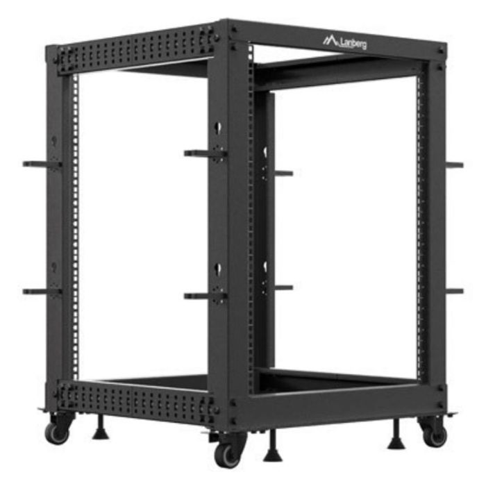 Lanberg OR01-6115-B Armario Rack Independiente 15U para Servidores y Equipos de Red, Carga Máxima 600 kg, Negro Lanberg OR01-6115-B Armario Rack Independiente 15U para Servidores y Equipos de Red, Carga Máxima 600 kg, Negro