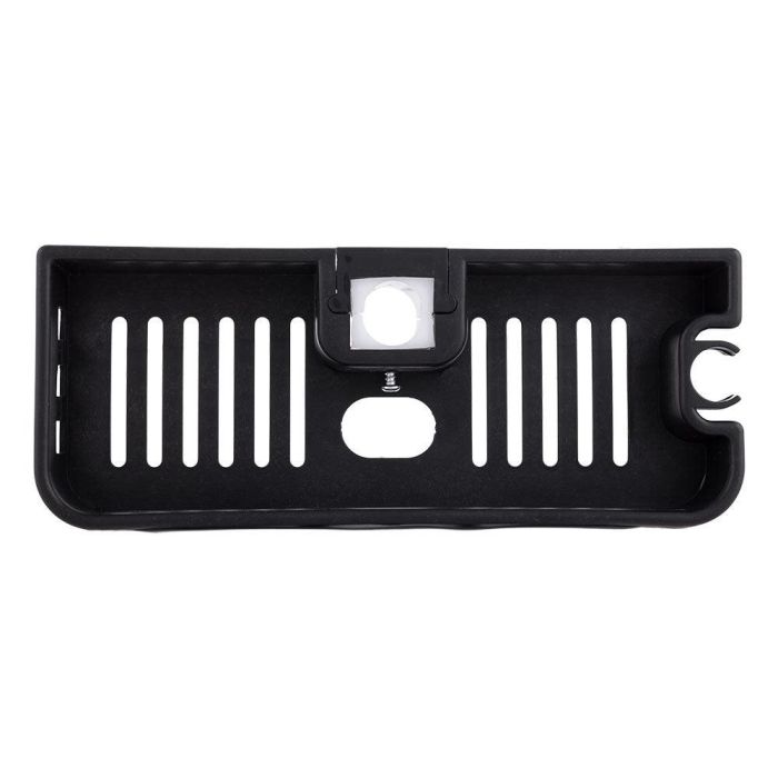 Conjunto Ducha Latón/Zinc - Acero Inoxidable- ABS, Negro, Agua Caliente-Fría, Monomando [QLI-FA-3019] 4