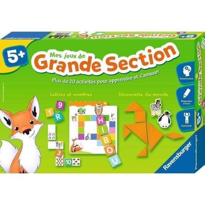 Ravensburger My Large Section Games - Juego educativo multitemático 10 actividades: letras, números, animales, colores (8+ años) 0 Ravensburger My Large Section Games - Juego educativo multitemático 10 actividades: letras, números, animales, colores (8+ años) 0