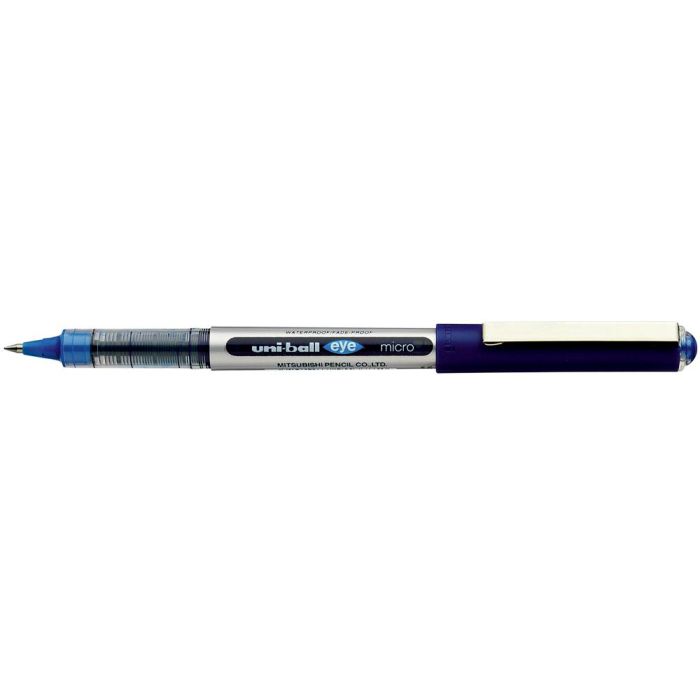 Uniball Rollerball Eye Micro Ub-150 0.5 mm Azul Caja 12 Ud 1