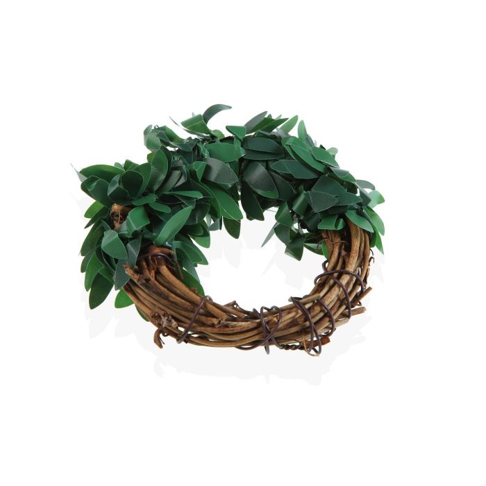 Servilletero Aro Ramas Versa 5.5x4.5x5.5 cm - Polietileno y Rattan (10 Unidades)