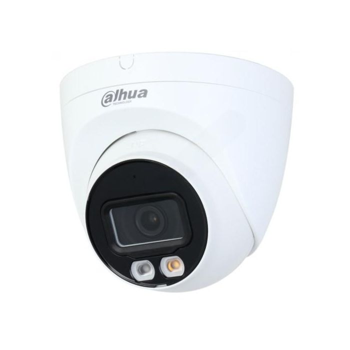 (Dh-Ipc-Hdw2449Tp-S-Led-0280B) Dahua Cámara Ip Turret Serie 2 4Mp Full Color, Wizsense, Ip67, Ir 30M, Micro Incorporado, Ranura Hasta 256Gb Sd 2.8Mm