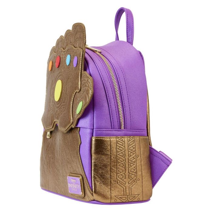 Mochila Guantelete Thanos Marvel Loungefly 26cm 3