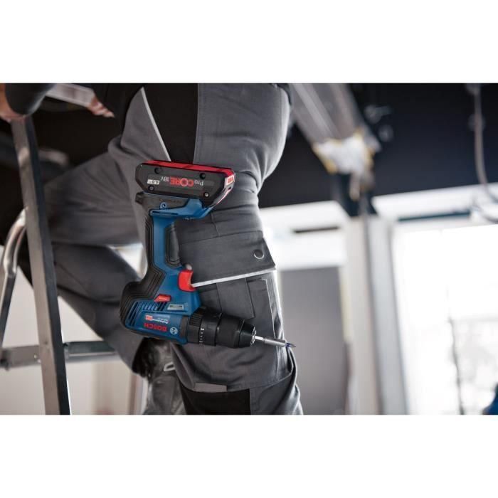 Taladro de percusión BOSCH PROFESSIONAL GSB 18V-55 + 2 baterías 2,0Ah + cargador GAL 18V-40 3 Taladro de percusión BOSCH PROFESSIONAL GSB 18V-55 + 2 baterías 2,0Ah + cargador GAL 18V-40 3