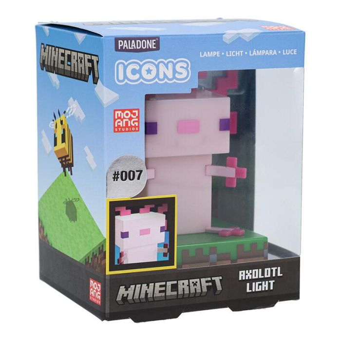 Lampara Paladone Icon Minecraft Ajolote 1 Lampara Paladone Icon Minecraft Ajolote 1