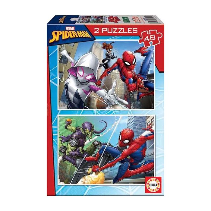 Puzzle 2X48 Spider-Man 18099 Educa 3