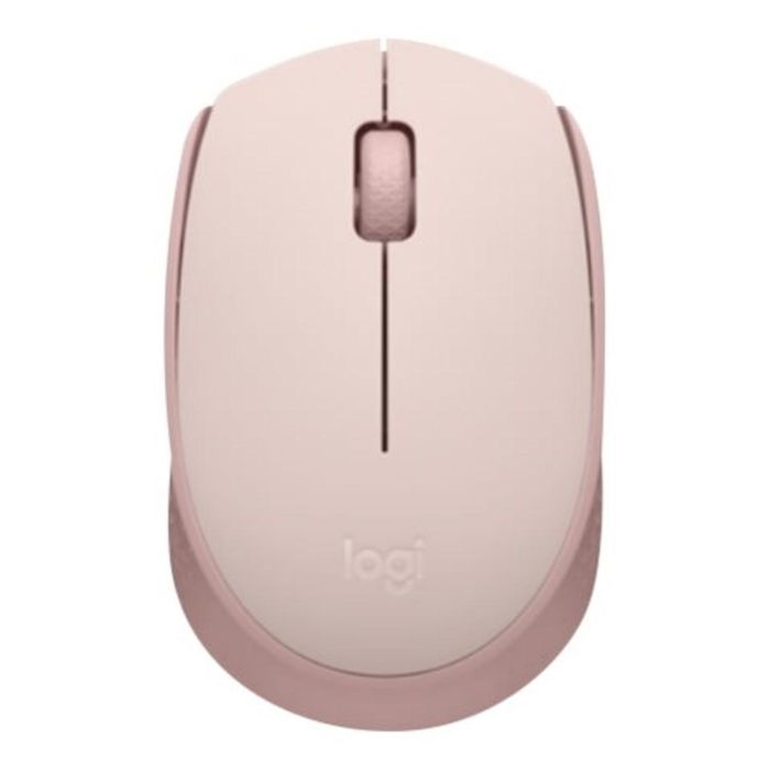 Logitech M171 Ratón Óptico Inalámbrico, 2.4 GHz, Hasta 10 m, Rosa