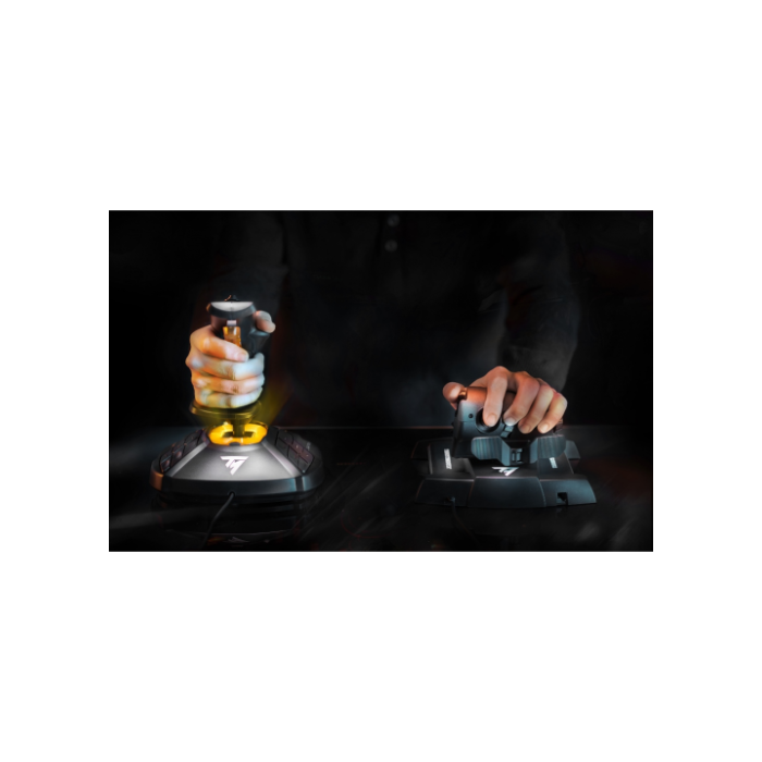 Thrustmaster T-16000M FCS Hotas Joystick para PC y MAC, Negro/Naranja, 2960778 - Palanca de mando con tecnología H.E.A.R.T, 30 botones, 9 ejes 3 Thrustmaster T-16000M FCS Hotas Joystick para PC y MAC, Negro/Naranja, 2960778 - Palanca de mando con tecnología H.E.A.R.T, 30 botones, 9 ejes 3