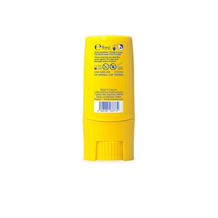 Mustela FAMILIA SOL stick solar SPF50+ 9 ml Protección Alta para Familia Piel Sensible Resistente al Agua y Arena 2