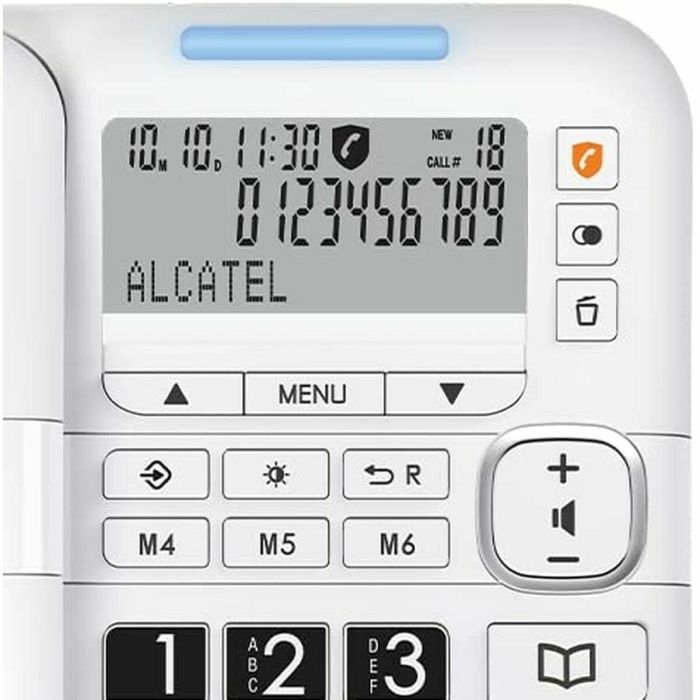 Teléfono Fijo Alcatel Blanco 2 Teléfono Fijo Alcatel Blanco 2