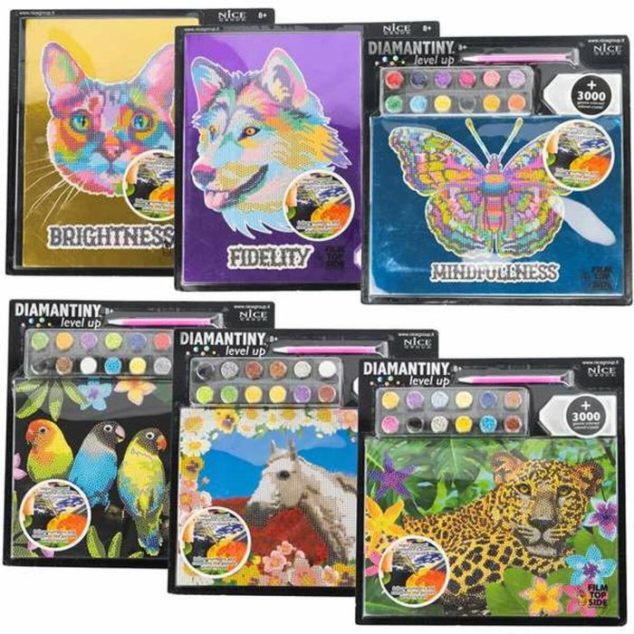 Juego Educativo Crystal Art Diamantiny Surtido 3 32 x 32 x 2,4 cm 1