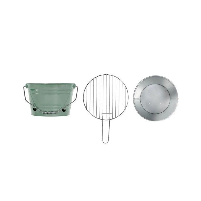 Livoo DOC327V Barbacoa de carbón portátil, verde, ligera, plegable, fácil de limpiar 3 Livoo DOC327V Barbacoa de carbón portátil, verde, ligera, plegable, fácil de limpiar 3