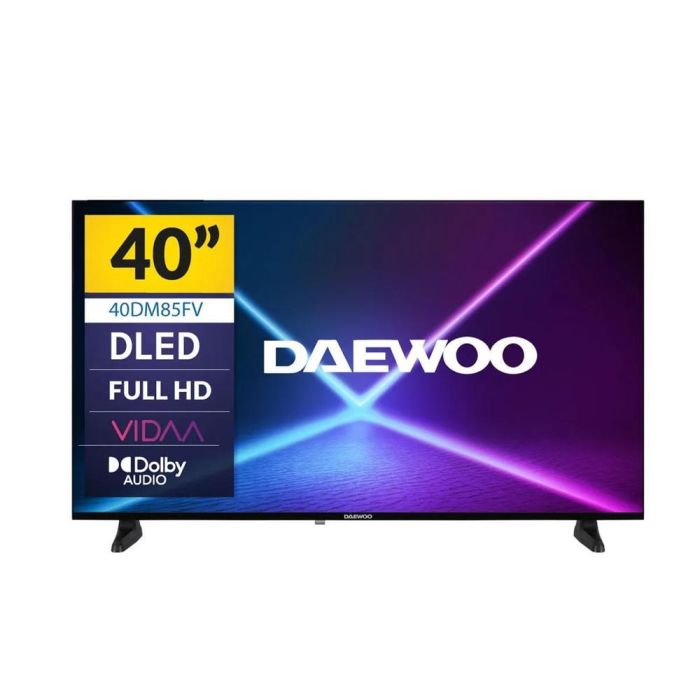Daewoo 40DM85FV Smart TV LED 40 Pulgadas Full HD 1080p VIDAA OS con Wifi, HDR10 y Dolby Audio, Diseño Sin Bordes Ultra Slim Negro Daewoo 40DM85FV Smart TV LED 40 Pulgadas Full HD 1080p VIDAA OS con Wifi, HDR10 y Dolby Audio, Diseño Sin Bordes Ultra Slim Negro