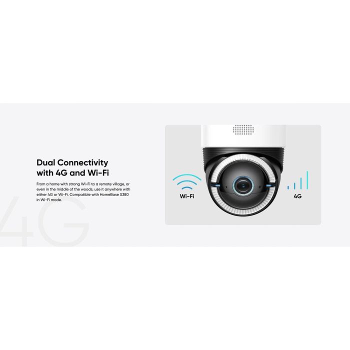 Eufy 4G LTE Cam S330 Bullet (shape) Cámara de seguridad IP Exterior 3840 x 2160 Pixeles Techo/Pared/Poste 13 Eufy 4G LTE Cam S330 Bullet (shape) Cámara de seguridad IP Exterior 3840 x 2160 Pixeles Techo/Pared/Poste 13