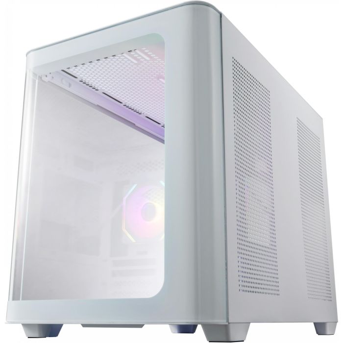 FSP S380-WA Midi FSP Torre Blanca Micro ATX/Mini-ITX PC Juego con Iluminación ARGB 4 FSP S380-WA Midi FSP Torre Blanca Micro ATX/Mini-ITX PC Juego con Iluminación ARGB 4