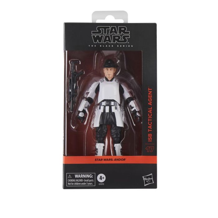Hasbro Figura Star Wars The Black Series Agente Táctico BSI 15 cm con Accesorio de la Serie Andor Coleccionable Hasbro Figura Star Wars The Black Series Agente Táctico BSI 15 cm con Accesorio de la Serie Andor Coleccionable