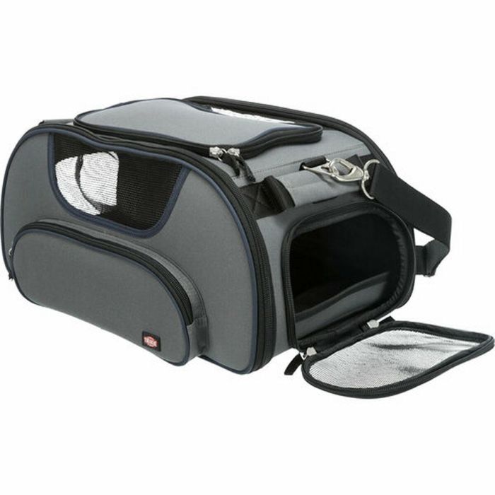 Bolso para Mascotas Trixie Airline Wings Azul Gris Poliéster Goma Eva 28 × 23 × 46 CM 11 Bolso para Mascotas Trixie Airline Wings Azul Gris Poliéster Goma Eva 28 × 23 × 46 CM 11