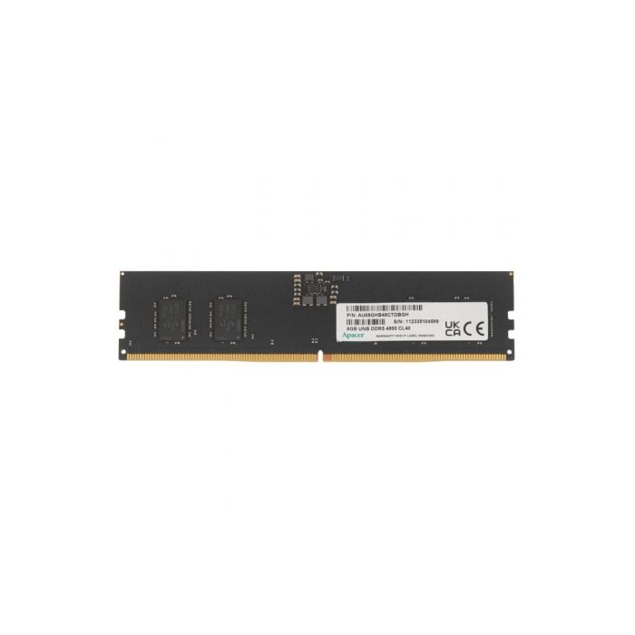 Apacer FL.08G2A.RTH Memoria RAM DDR5 8GB 4800MHz CL40 UDIMM