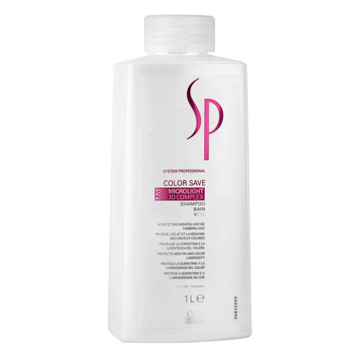 System Professional SP COLOR SAVE Shampoo para Cabello Teñido, 1000 ml