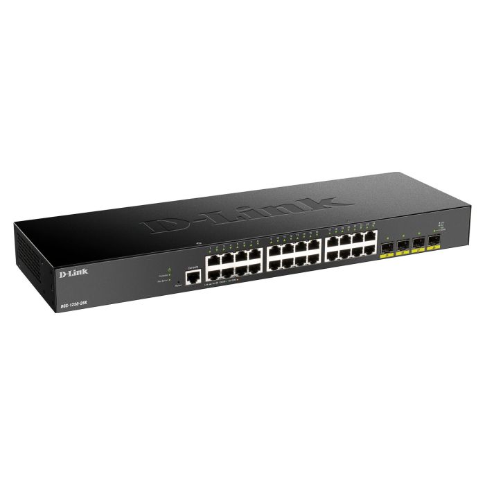 D-Link DGS-1250-28X Switch Gestionado 24 Puertos RJ-45 Gigabit y 4 Puertos SFP+ 10GbE