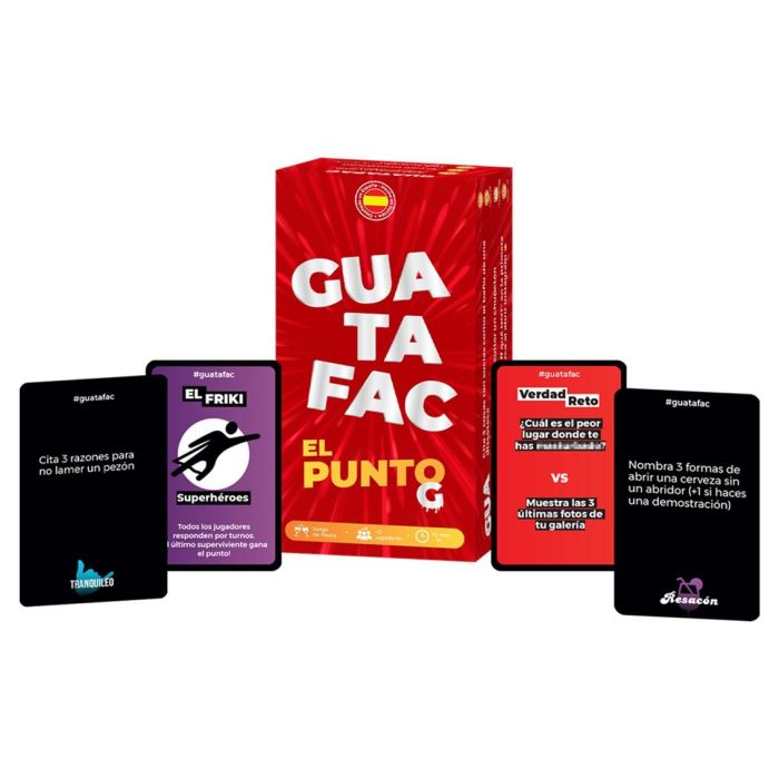 Guatafac LCLS03ES Juego de Mesa El Punto G, Juego de Cartas y Fiesta para Adultos, Español 1
