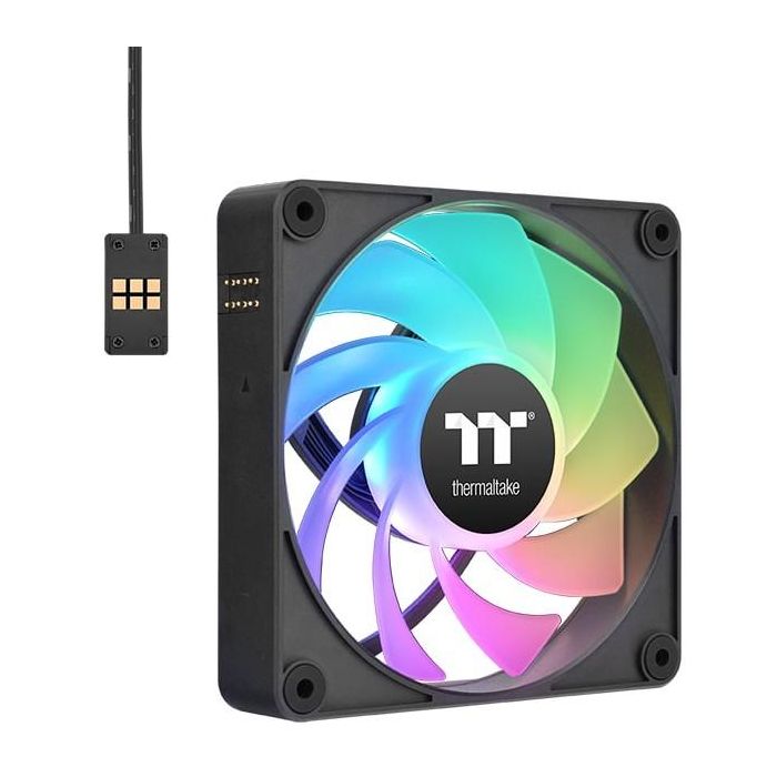 Thermaltake CT120 EX Reverse ARGB Sync Ventilador 120mm Pack 3 para PC CL-F192-PL12SW-A