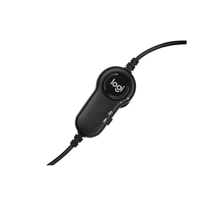 Logitech H151 Auriculares Estéreo con Micrófono con Cancelación de Ruido, Controles en Línea y Diadema Ajustable 3 Logitech H151 Auriculares Estéreo con Micrófono con Cancelación de Ruido, Controles en Línea y Diadema Ajustable 3