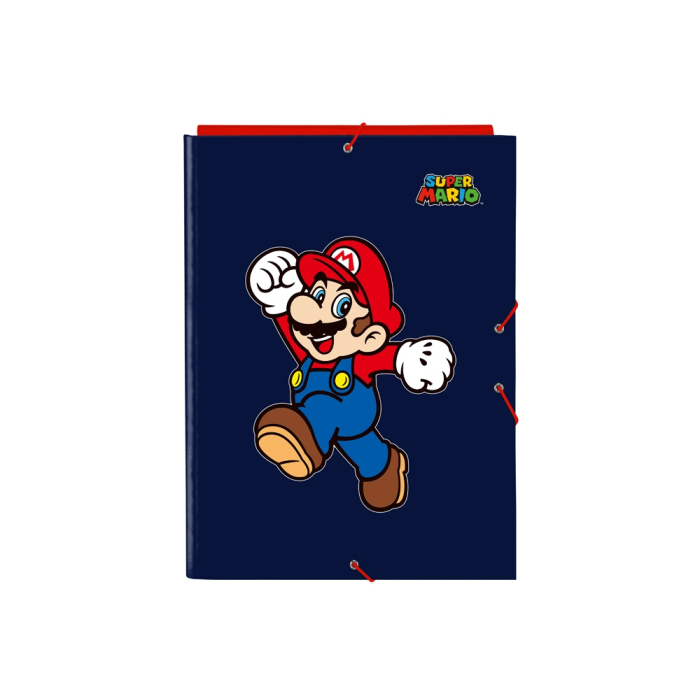 Safta Carpeta Folio 3 Solapas Super Mario World 26x33,5x2,5 cm 0 Safta Carpeta Folio 3 Solapas Super Mario World 26x33,5x2,5 cm 0