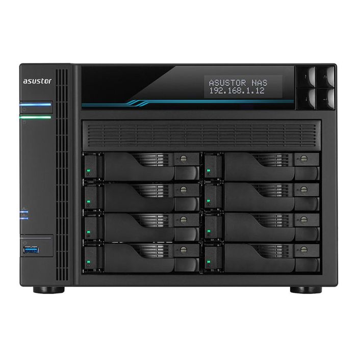 Asustor Lockerstor NAS AS6510T 10-Bay con 8 GB DDR4