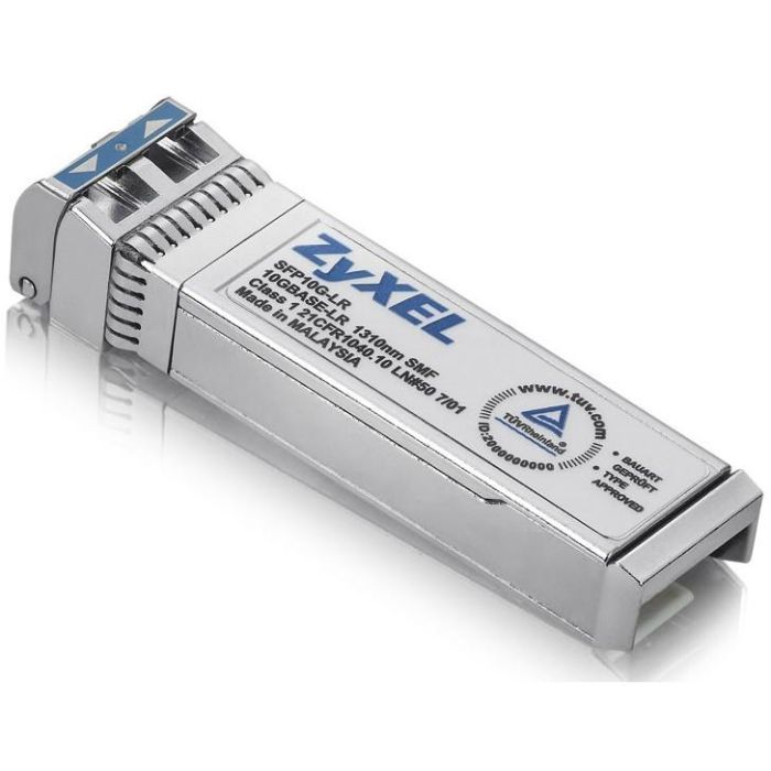 Zyxel SFP10G-LR Transceptor SFP+ de Fibra Óptica 10G-LR 10000 Mbit/s Monomodo 1310nm para 10 km 1