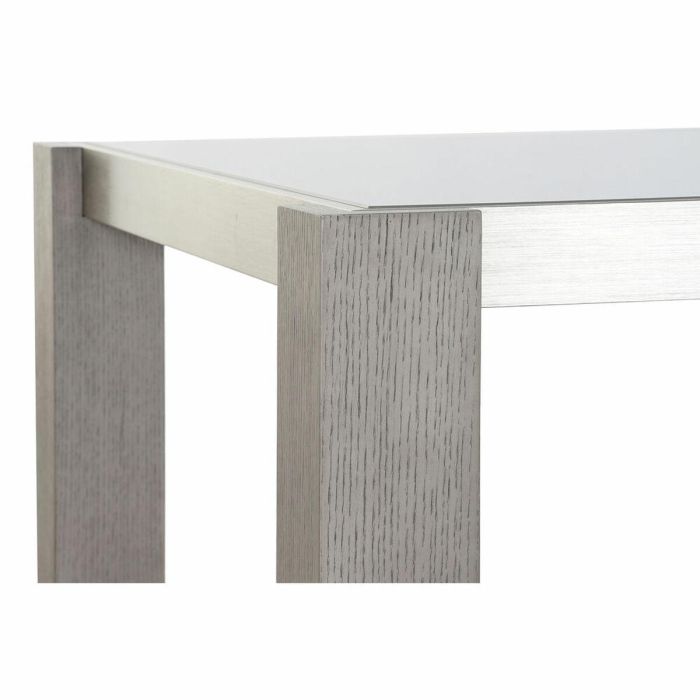 Mesa Comedor Moderno DKD Home Decor Gris 92 x 74 x 162 cm 4 Mesa Comedor Moderno DKD Home Decor Gris 92 x 74 x 162 cm 4