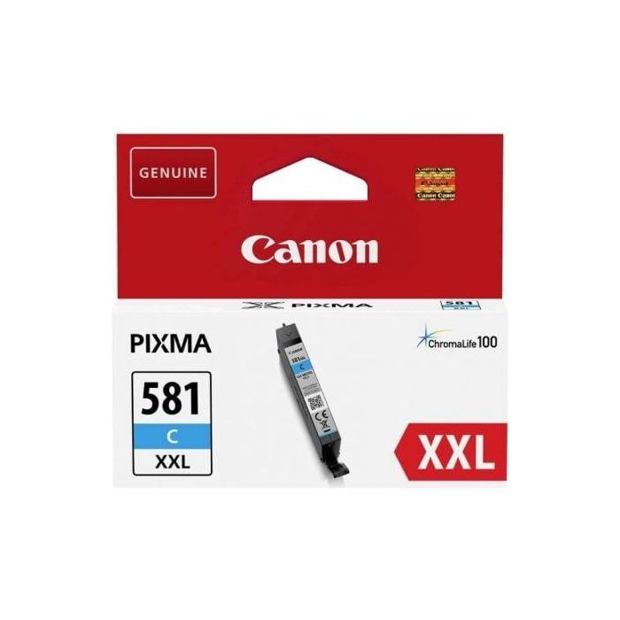 Canon Pixma TS615x/TS815x/TS915x/TR755x/TR855x Cartucho Cyan CLI-581CXXL Canon Pixma TS615x/TS815x/TS915x/TR755x/TR855x Cartucho Cyan CLI-581CXXL