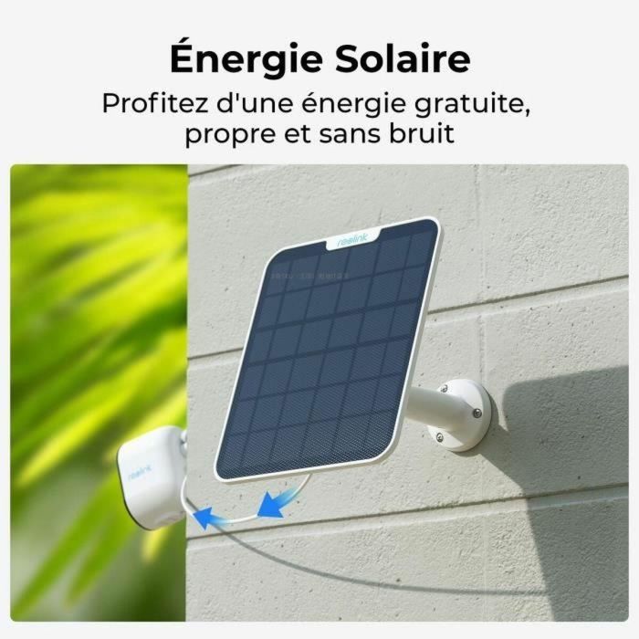 Panel solar REOLINK SR3 5,8 W Blanco 7