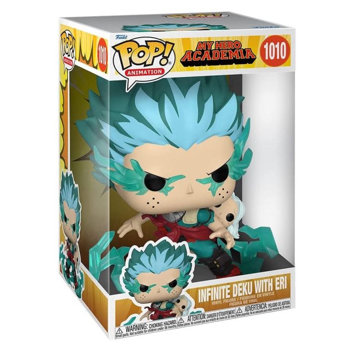 Funko Pop My Hero Academia Infinite Deku con Eri Figura Vinilo 9cm 1
