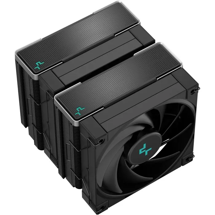 Deepcool AK620 Zero Dark Disipador de CPU Negro 2x120 mm DEE1690884105154 2